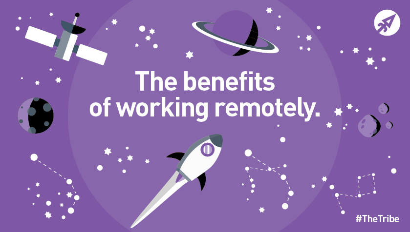 The benefits of working remotely